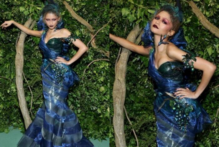 Met Gala 2024: Zendaya's Dramatic Organza Bias-Cut Dress With Hanging Grapes Brings Back Mermaidcore -Pics