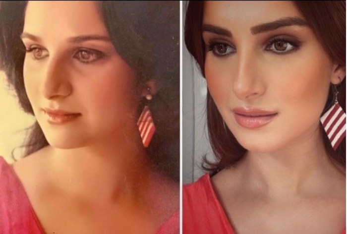 Tara Sutaria Recreates Her Moms 70s Glamour With Handmade Earrings, Netizens Say What a Genes