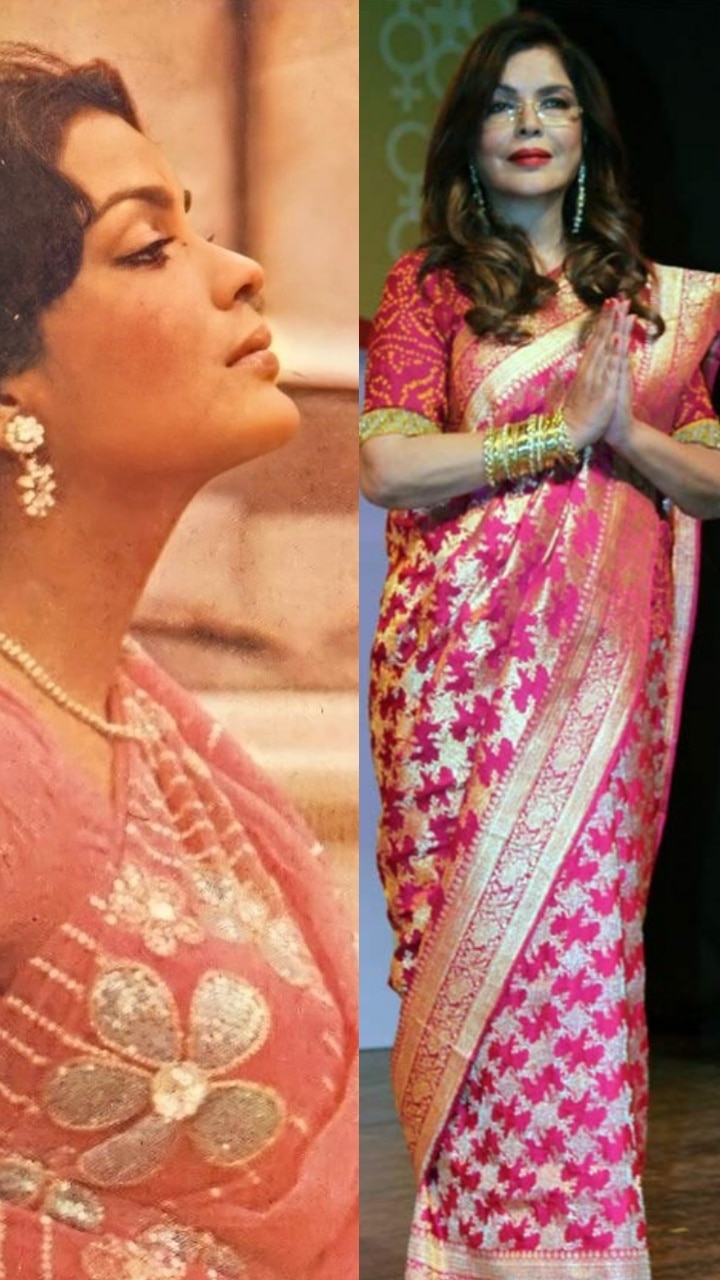 Zeenat Aman's Most Elegant And Gorgeous Sarees To Add To Your Collection