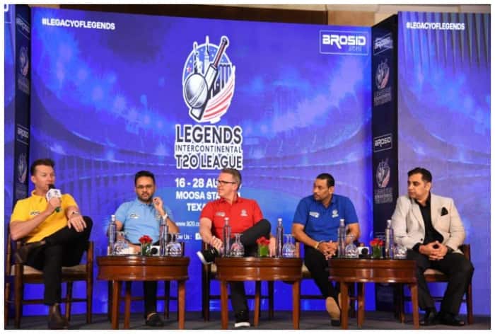 Legends Intercontinental T20 League, Indo Kings, Asian Avengers, Euro Rangers, American Mavericks, Trans-Tasman Titans, African Lions, Caribbean Vikings, Brett Lee, Tillakeratne Dilshan, Parthiv Patel, Greame Swann