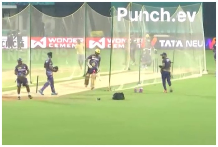 Heavy Rains Cut Short Kolkata Knight Riders Training Session In Chennai