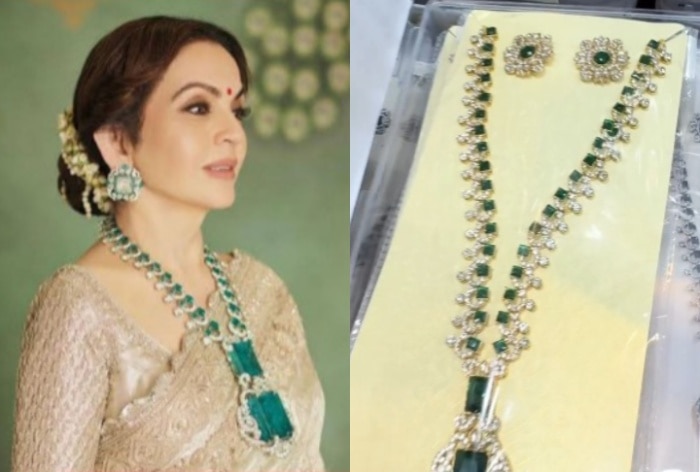 Nita Ambanis Iconic Necklace From Anant Ambani-Radhika Merchants Pre-Wedding Has a Replica Available For Just Rs 178- Watch