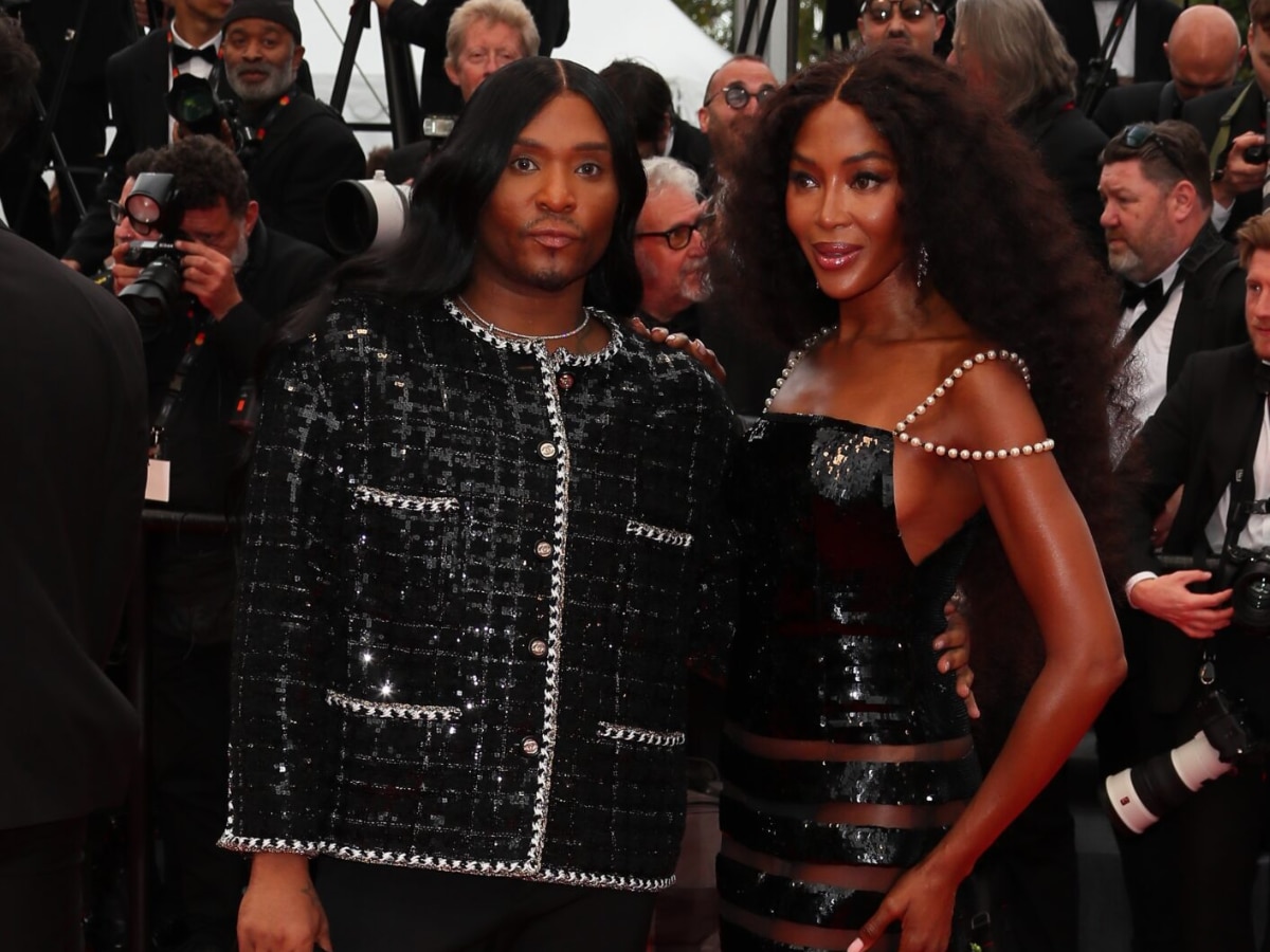 Law Roach and Naomi Campbell
