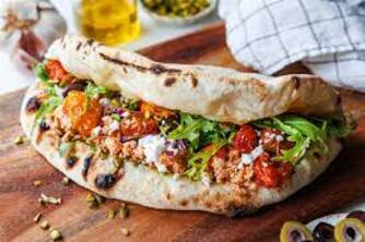 Easy Cheese Burst Pizza Sandwich Recipe