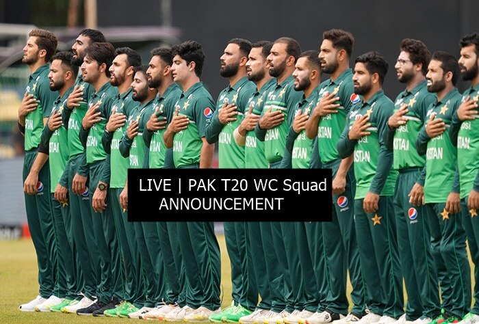 Pakistan T20 WC 2024 Squad: Babar to Lead - Check FULL SQUAD