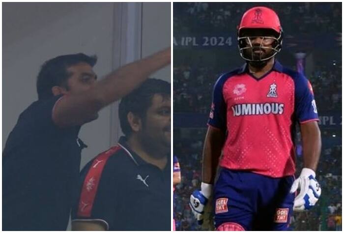 Parth Jindals Animated Send-off To Sanju Samson After Controversial 