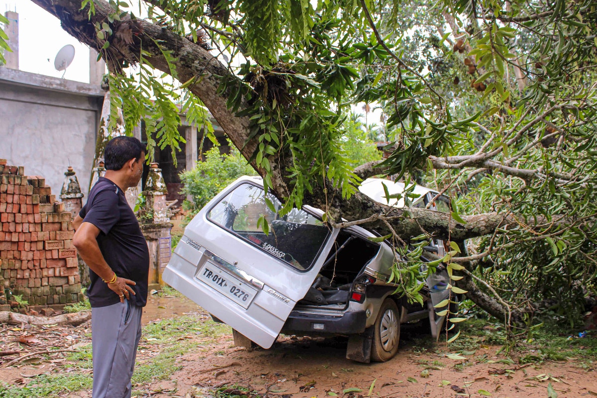 Trail Of Death And Destruction In Nagaland, WB