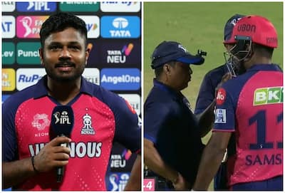 Sanju Samson FINED 30 Per Cent Match Fees For Breaching IPL Code of Conduct  During DC vs RR