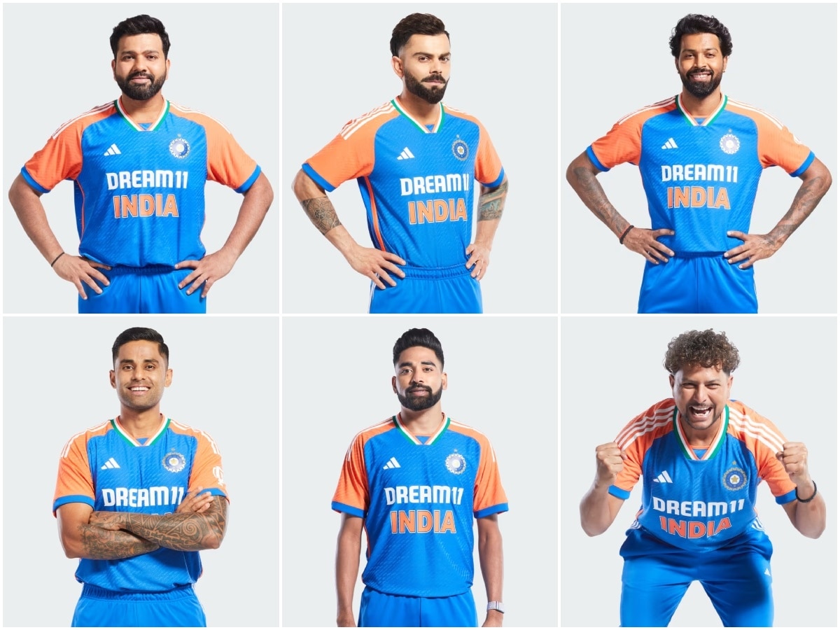 Rohit SharmaLed Team Indias New T20 World Cup 2024 Jersey up For Sale