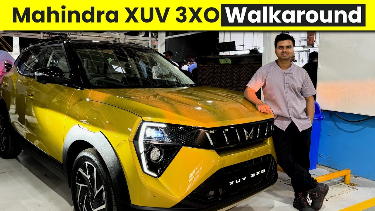 Mahindra XUV3XO First Look: Price, Features, Variants, Technology