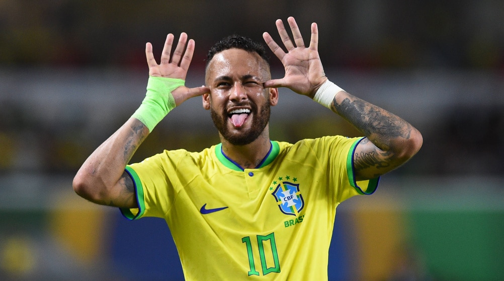 Neymar for Brazil
