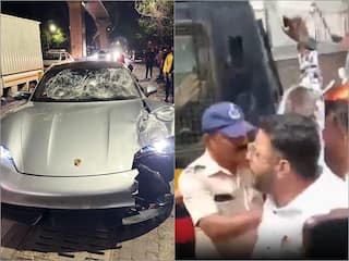 Pune Car Accident: नाबालिग आरोपी के पिता पर फेंकी गई स्याही, 24 मई तक पुलिस हिरासत में भेजा
