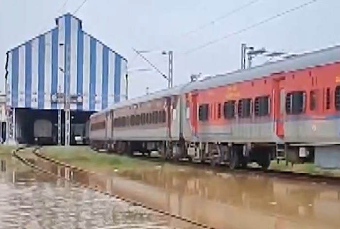 Floodwater From Barak River Enters Silchar Railway Station In Assam, Situation Grim As Over 2 Lakh Affected