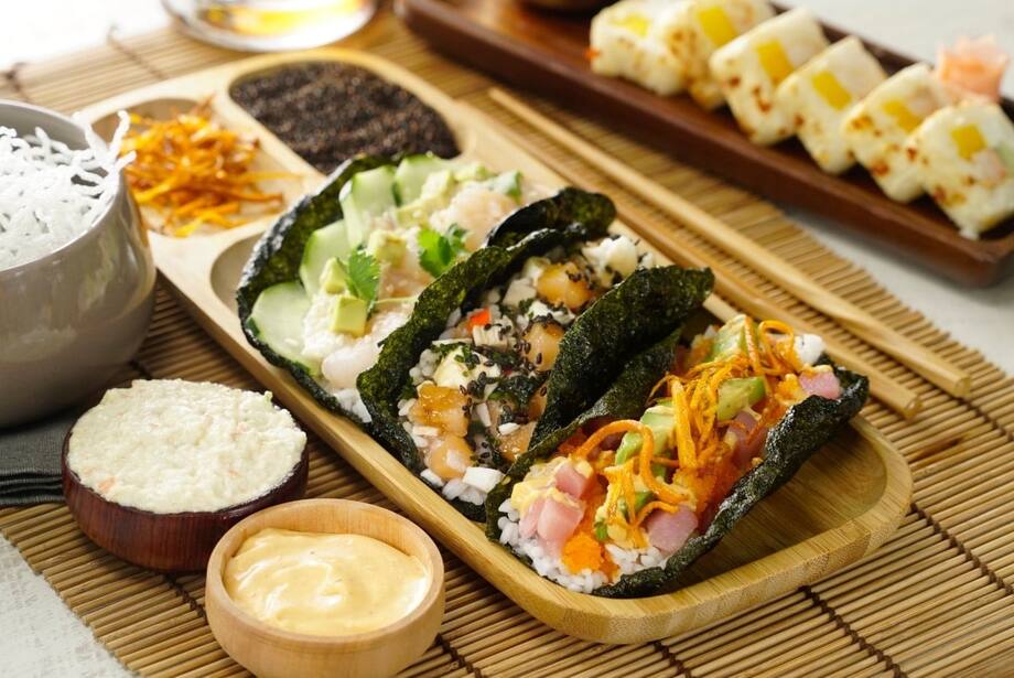 Homemade Easy Sushi Tacos Recipe