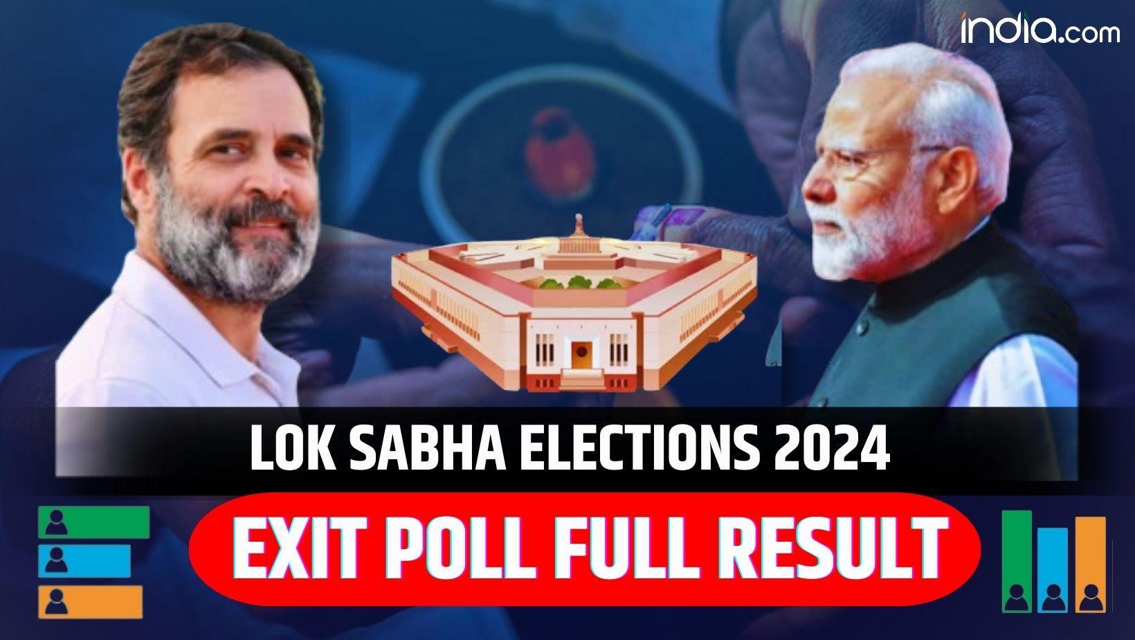 Exit Poll Results 2024 Highlights Most Exit Polls Predict Over 350