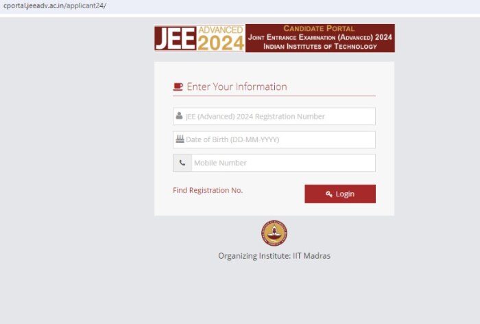 IIT JEE Advanced Provisional Key at jeeadv.ac.in(Soon); Direct Link