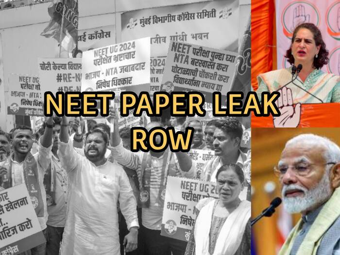 NEET Controversy: Priyanka Gandhi Calls PM Modi ‘Helpless’, BJP Terms It 'Dirty Politics'