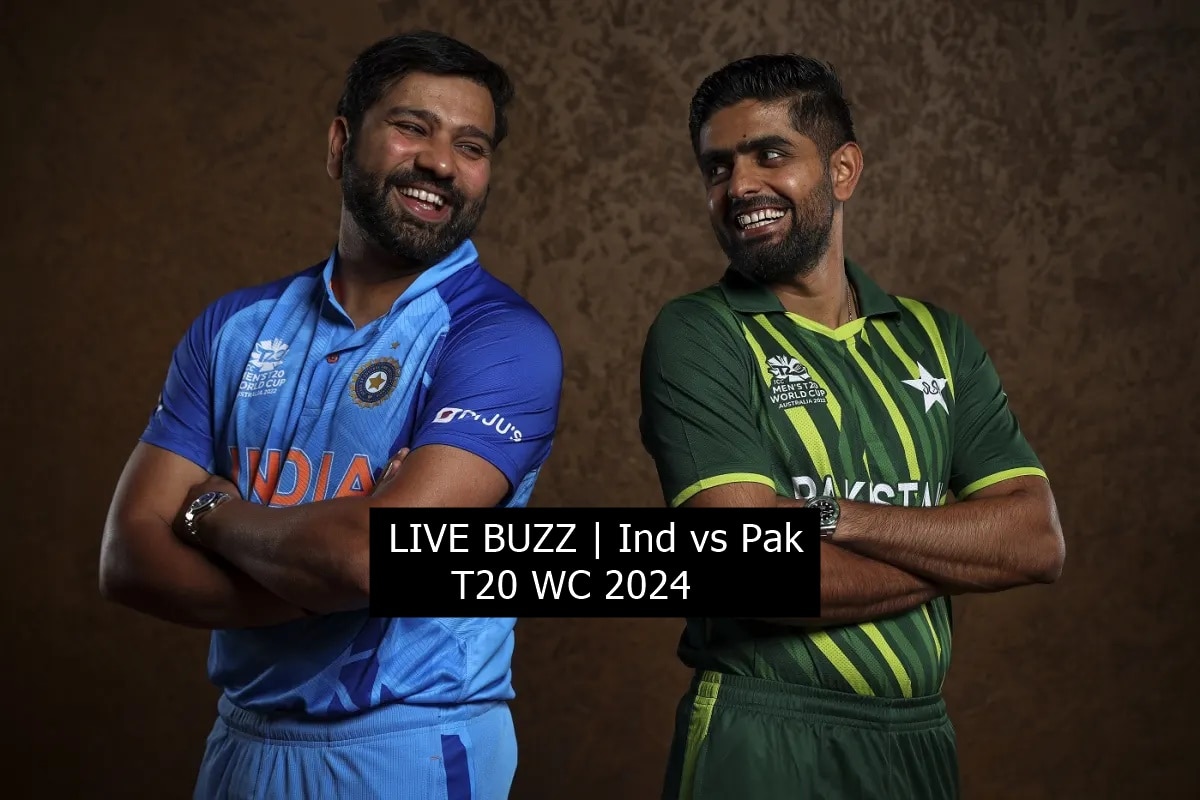 LIVE BUZZ | India Vs Pakistan, T20 WC 2024: Rohit Hit On Left Thumb ...