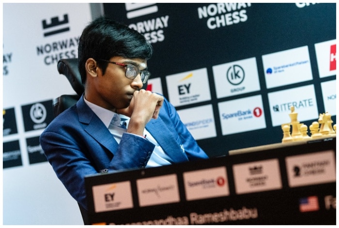 R Praggnanandhaa kommer inn på topp 10 etter sjokkerende verdens nummer 2 Fabiano Caruana