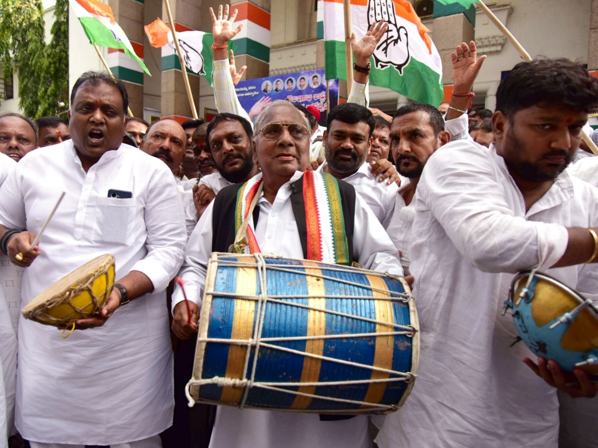 Telangana Lok Sabha Election Results Bjp Congress Share Honours With