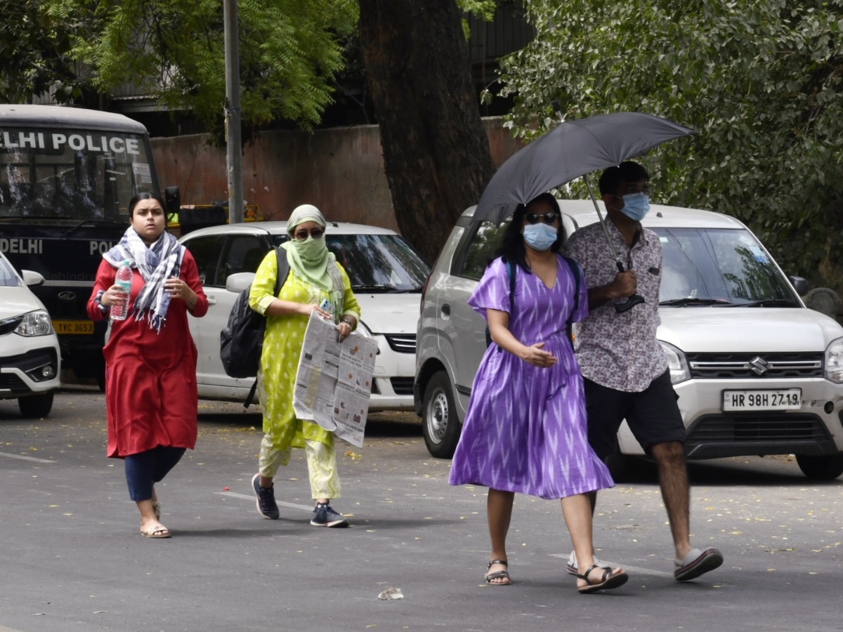 Delhi Reels Under Extreme Heatwave As Mercury Hovers Around 45 C Mark Imd Predicts Relief From 0685