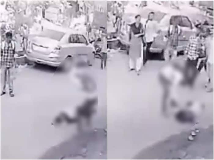 Palghar SHOCKER: Man Bludgeons Girlfriend To Death With Iron Wrench On Busy Street; Murder Caught On CCTV