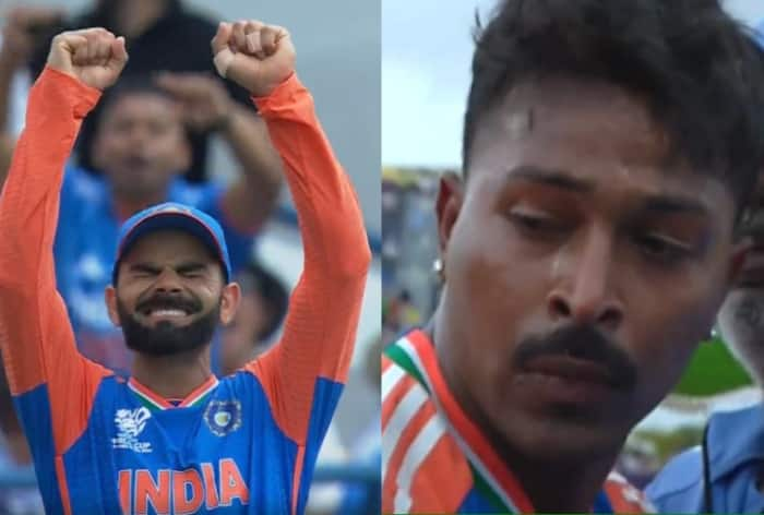 Virat Kohli crying, Hardik pandya crying, Virat Kohli in Tears, Hardik pandya in tears, India vs South Africa, IND vs SA, India vs South Africa T20 World Cup 2024 final, India vs South Africa cricket world cup final, India vs South Africa t20 world cup final, India vs South Africa live updates, India vs South Africa t20 world cup final live updates, India vs South Africa t20 world cup final live score, India vs South Africa live score, IND vs SA live score, IND vs SA live updates, IND vs SA cricket live updates, IND vs SA, T20 World Cup 2024 final, T20 World Cup 2024 final live score, T20 World Cup 2024 final live updates, T20 World Cup 2024 final, Barbados, Barbados weather, Barbados rain updates, Barbados weather updates, Barbados rain forecast for today, Barbados weather forecast for today, Rohit Sharma, Jasprit Bumrah, Suryakumar Yasdav, Kuldeep Yadav, Hardik Pandya, Virat Kohli