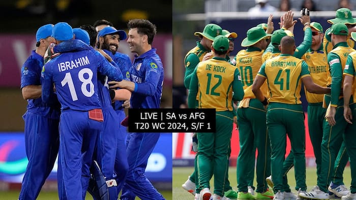 SA vs AFG, SA vs AFG live cricket score, SA vs AFG live, SA vs AFG live updates, SA vs AFG live cricket updates, South Africa vs Afghanistan, South Africa vs Afghanistan live, South Africa vs Afghanistan live score, South Africa vs Afghanistan live cricket score, South Africa vs Afghanistan live updates, T20 WC 2024, T20 World Cup 2024, Cricket News, Trinidad, ACB, CSA, T20 WC 2024 Semi-final 1, semi-final 1 live cricket score, South Africa vs Afghanistan squads, Rashid Khan, Aiden Markram