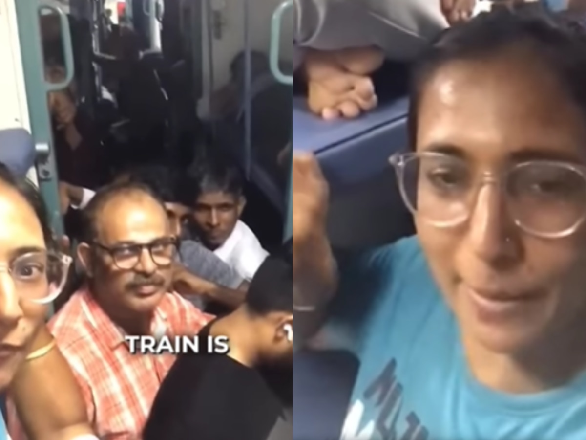 Train Ka Video: जनरल कोच जैसा हुआ स्लीपर कोच का हाल, महिला ने वीडियो बनाकर निकाली भड़ास