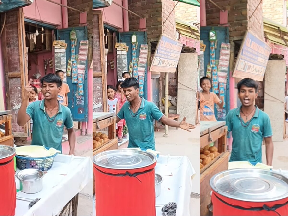 Viral Video: ऑगी एंड द कॉकरोच बनकर शख्स गली गली बेचता दिखा गोलगप्पे, ऐसा हुनर देखकर लोग हैरान रह गए