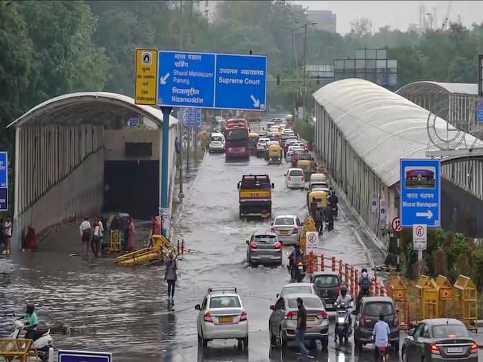 Orange Alert In Delhi As IMD Predicts 'Heavy To Very Heavy Rainfall' Till July 1; Fresh Flood Risk In Northeast
