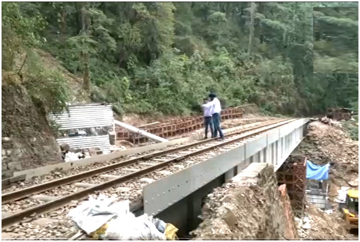 All Trains On Kalka-Shimla Rail Line Suspended Due To Cracks On Bridge