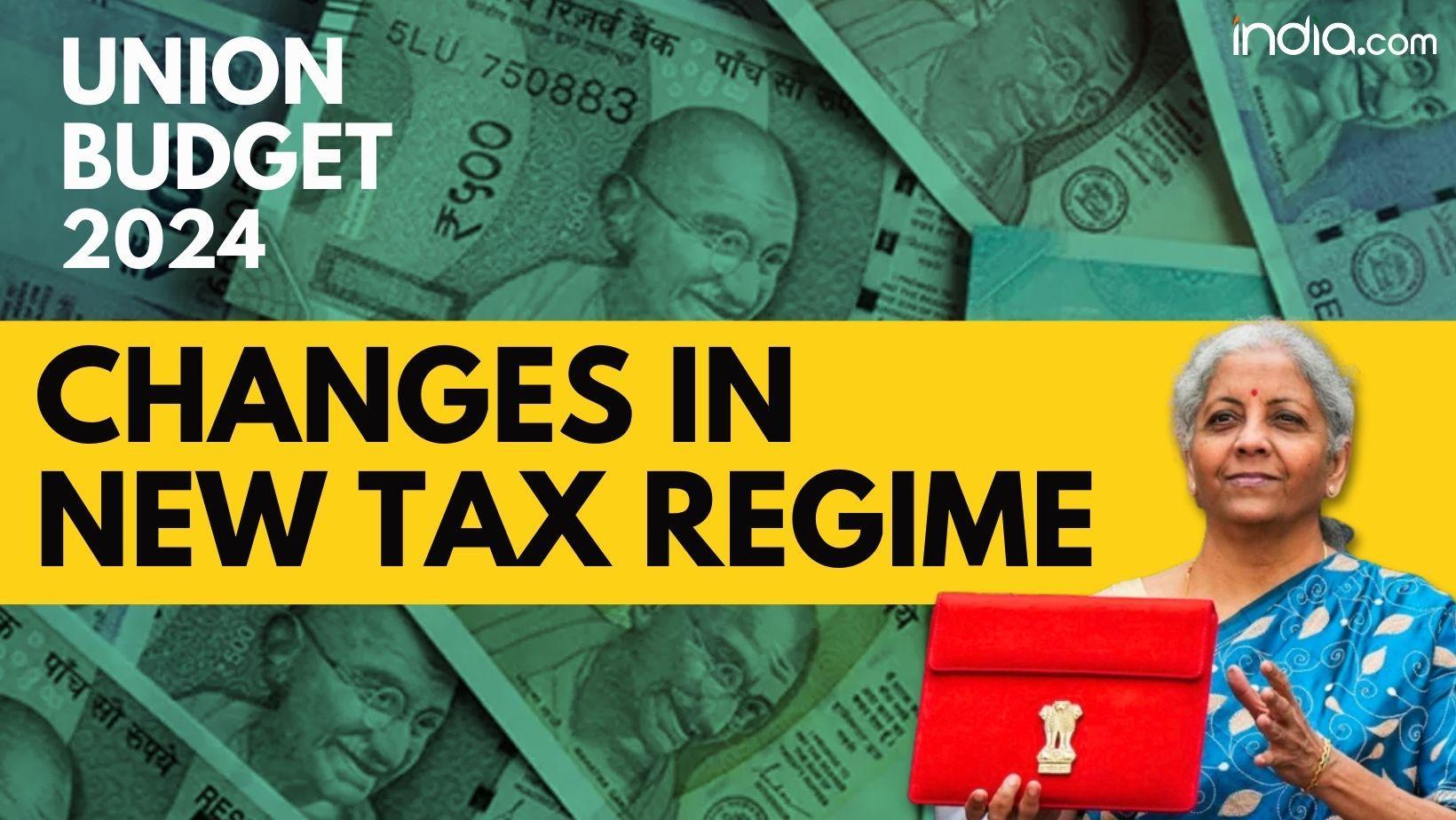 Budget Income Tax Slab: Changes In New Tax Regime Announced | Union ...