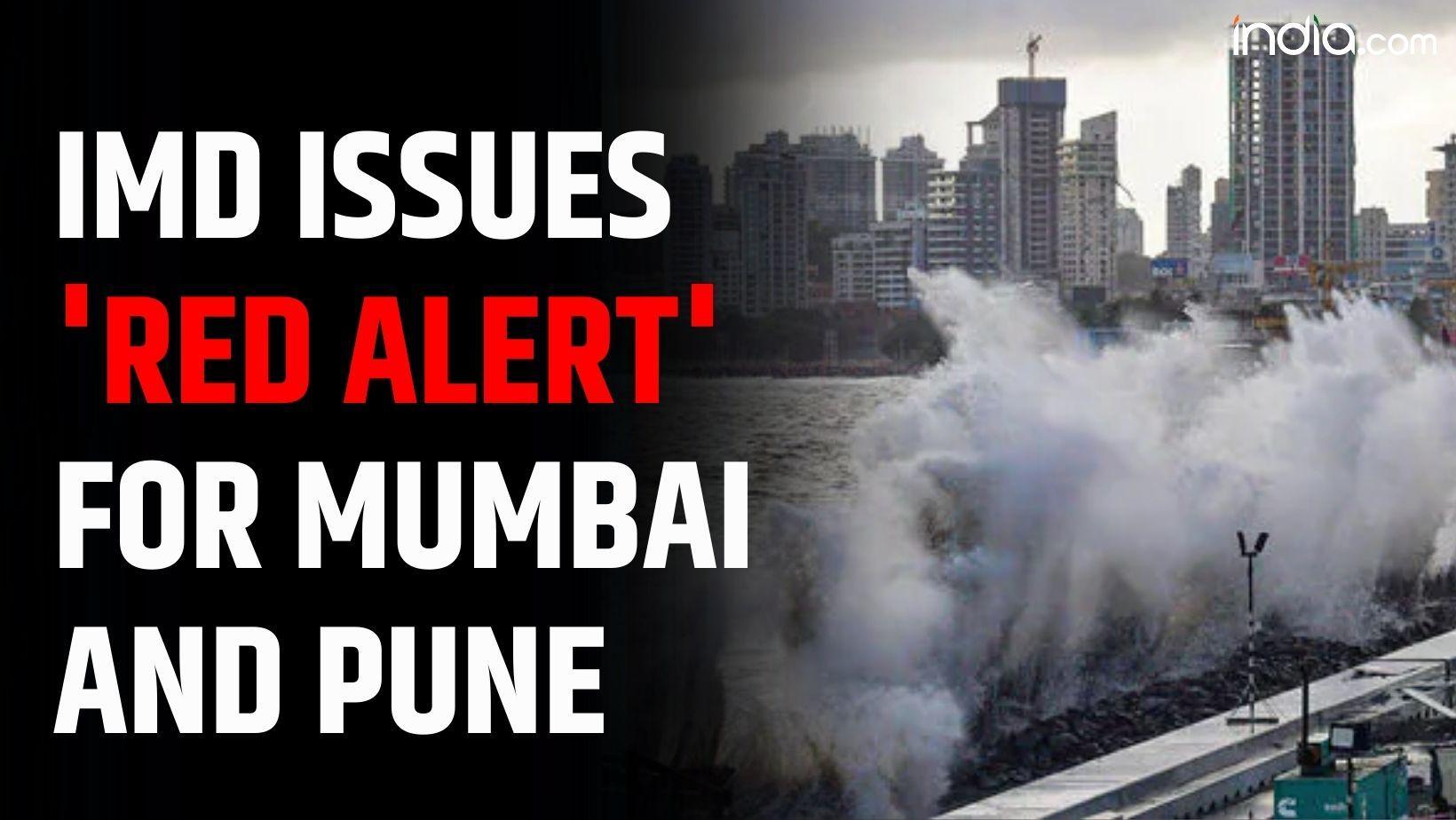 Mumbai Rains Heavy rains wreak Havoc in Mumbai and Pune as IMD Issues