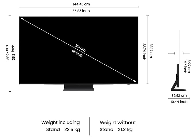 Samsung 163 cm (65 inches) 4K Ultra HD Smart OLED TV