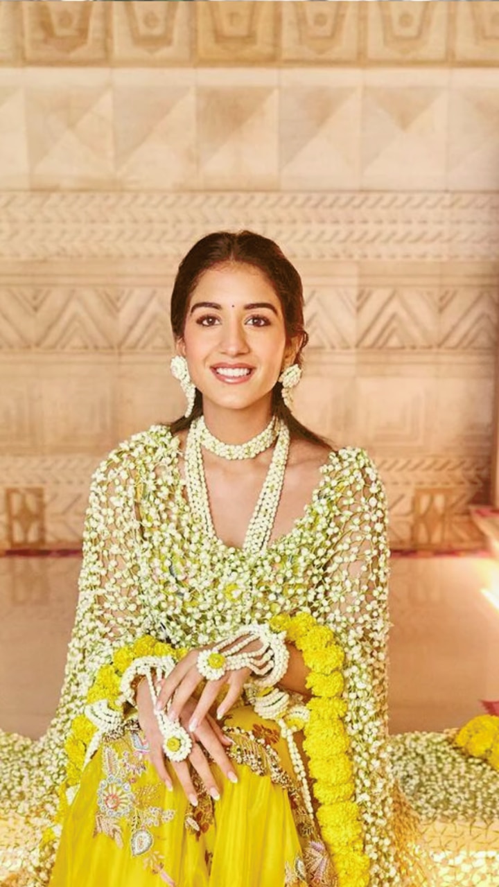 Stunning Haldi Looks of Ambani Brides: Radhika Merchant, Isha Ambani ...