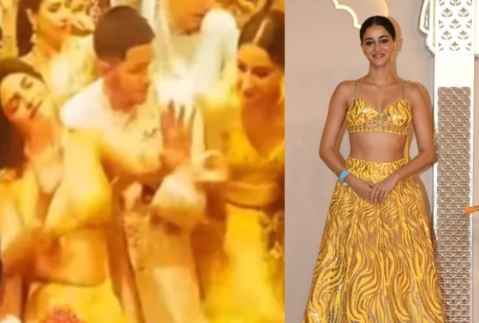 Did Ananya Panday Push Nick Jonas at Anant Ambani’s Baraat? Internet Calls Her Out – WATCH