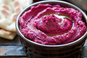 Simple Steps To Make Healthy Beetroot Hummus At Home