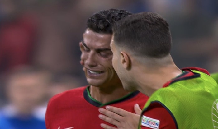 Cristiano Ronaldo in TEARS After Missing Penalty During EURO 2024 Match Between Portugal-Slovenia