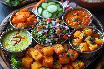 Wholesome Sattvik Savan Ki Thali Recipes For A Pure Vegetarian Feast