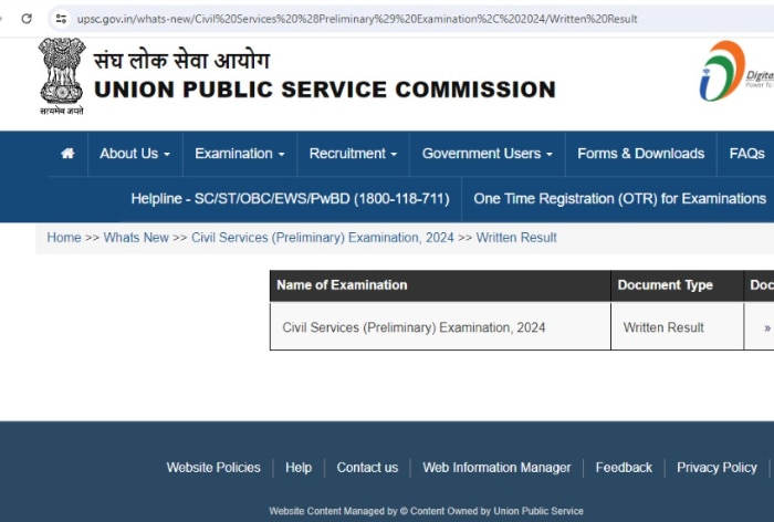 UPSC CSE Prelims Result 2024 Declared in Record 15 Days; What's Next