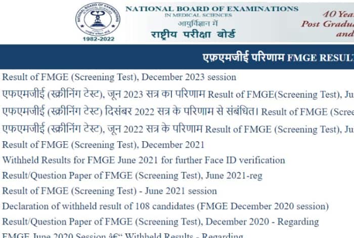 FMGE Exam 2024 to Conclude Today; Result to be Declared by Aug 6