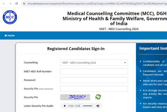 NEET MDS 2024 Counselling: MCC Round 2 Registration Begins From This Date; Check FAQs