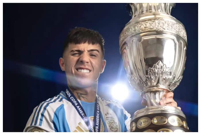 Enzo Fernandez, Enzo Fernandez age, Enzo Fernandez stats, Enzo Fernandez in copa america 2024, Argentina in Copa America 2024, Messi Wins Copa America 2024