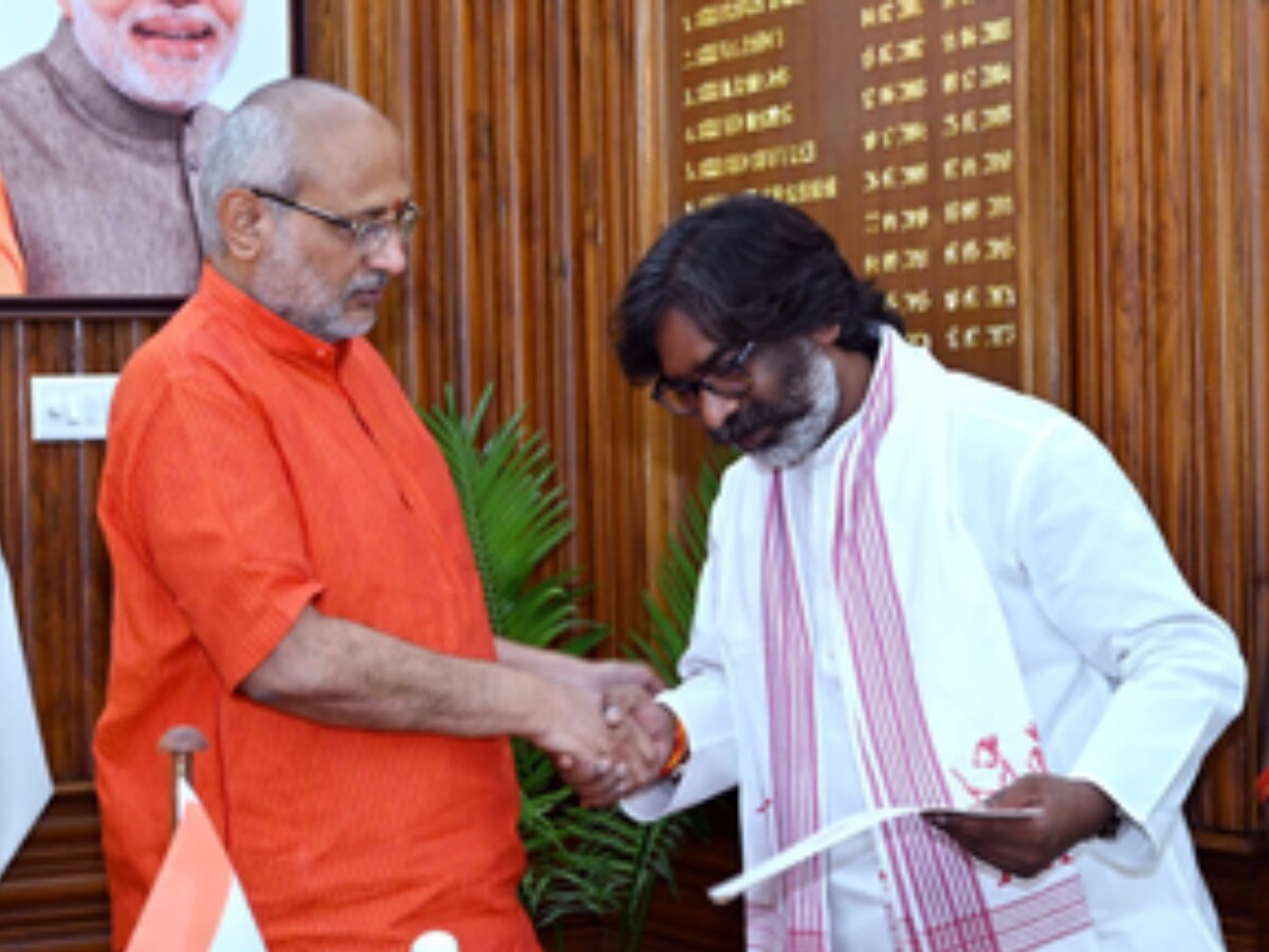 Jharkhand CM Champai Soren Tenders Resignation; Hemant Soren To Take ...