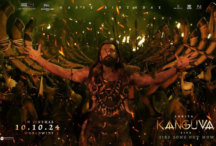 Kanguva Makers Drop First Single ‘Fire Song’ on Suriya’s 49th Birthday – Watch Video