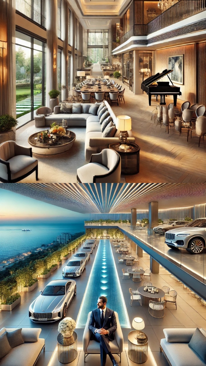 Inside View Of Kumar Mangalam Birla Jatia House Mumbai AI Images