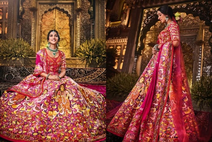 Radhika Merchant Wears Most Unique Lehenga For Her First Evening as 'Mrs Ambani': Ode to Anant, Real Lotus Flowers and More