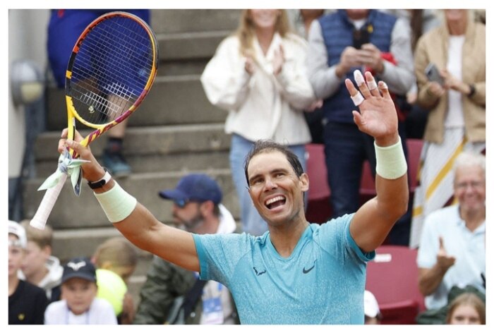 Nordea Open Rafael Nadal Reaches Final Following Hard Fought Win Over Duje Ajdukovic