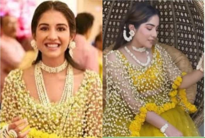 Delhi Influencer Recreates Radhika Merchant's Haldi Flower Dupatta For Rs 2K- Watch Video